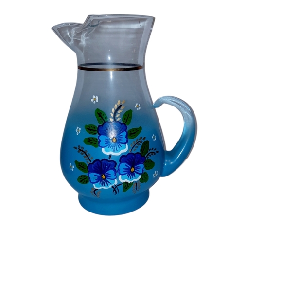 Mid Century Retro Blendo Glassware. Hand Painted G - Picture 8 of 13